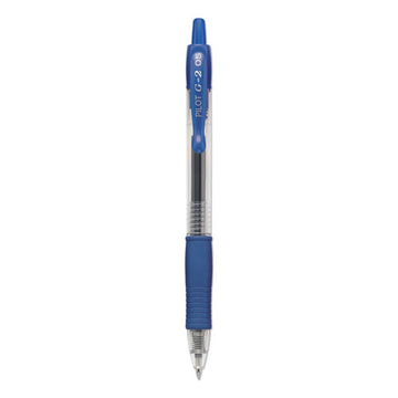 Pilot® G2 Premium Gel Pen, Retractable, Extra-fine 0.5 Mm, Blue Ink, Smoke Barrel, Dozen freeshipping - TVN Wholesale